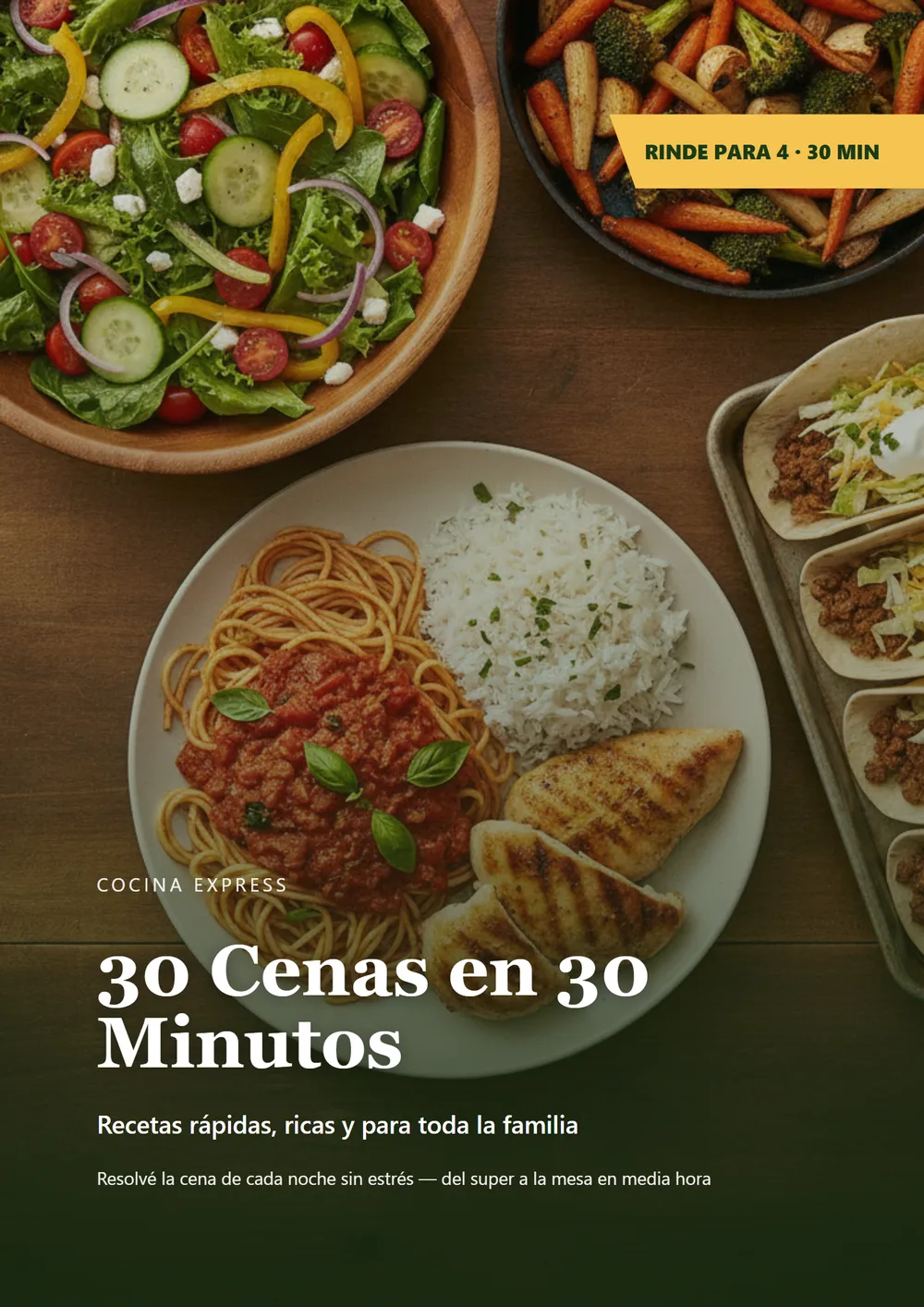 30 Cenas en 30 Minutos