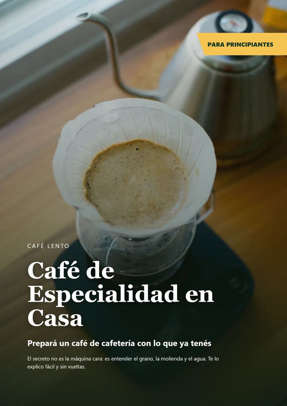 Café de Especialidad en Casa