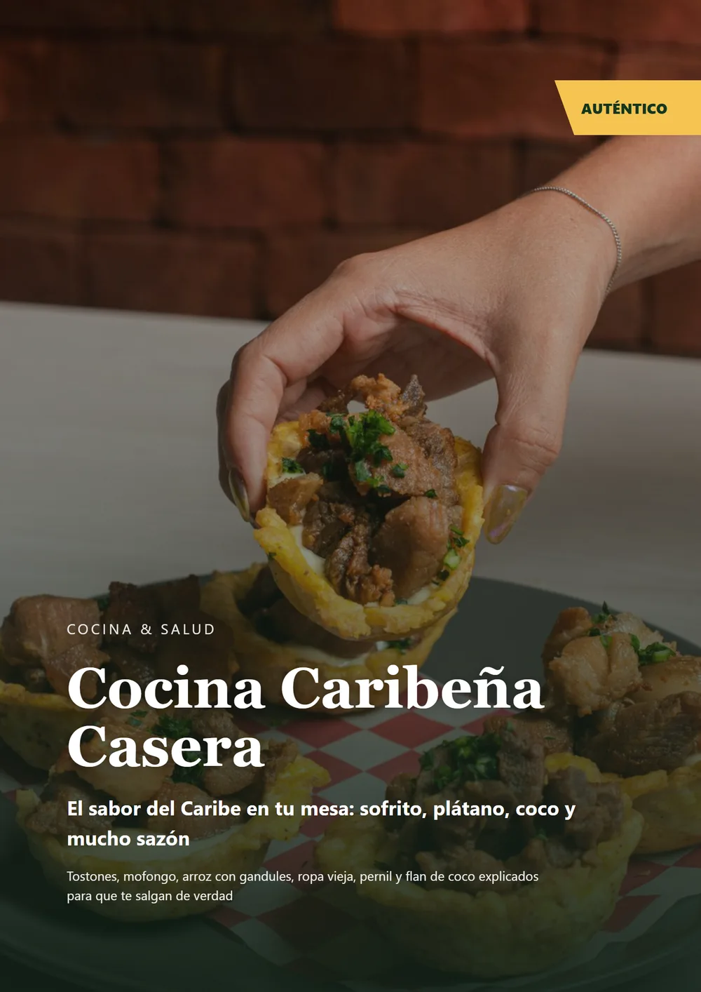 Cocina Caribeña Casera