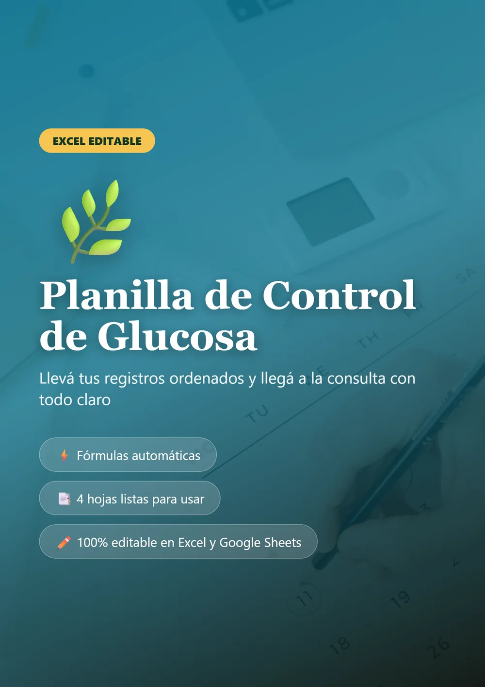 Planilla de Control de Glucosa