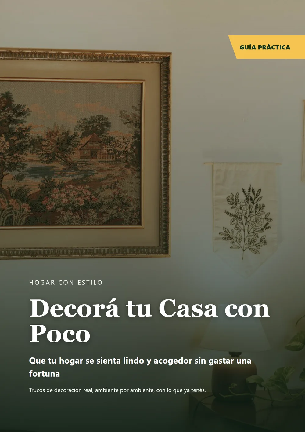 Decorá tu Casa con Poco