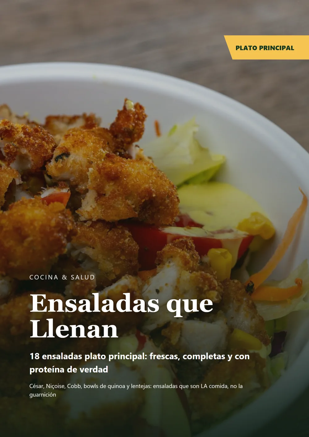 Ensaladas que Llenan