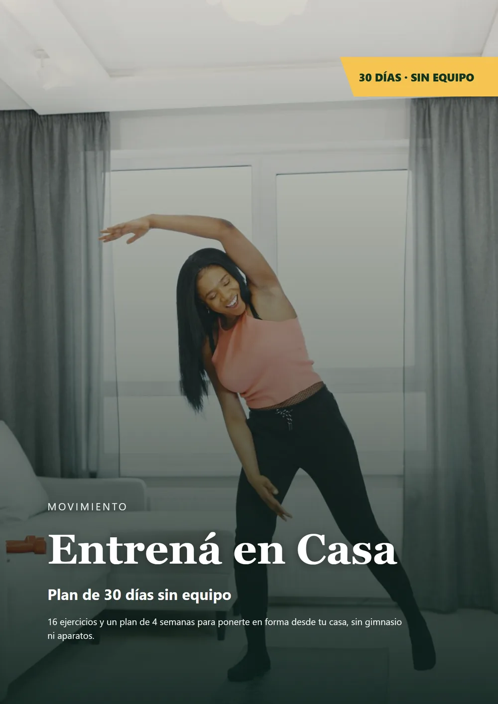 Entrená en Casa — Plan de 30 Días