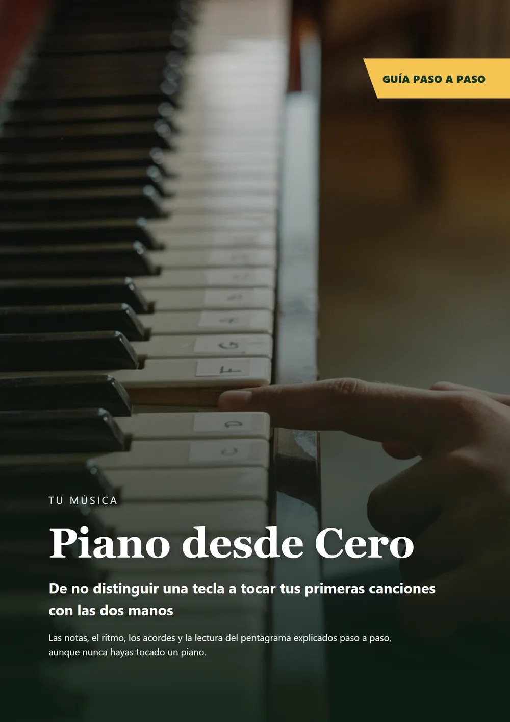 Piano desde Cero