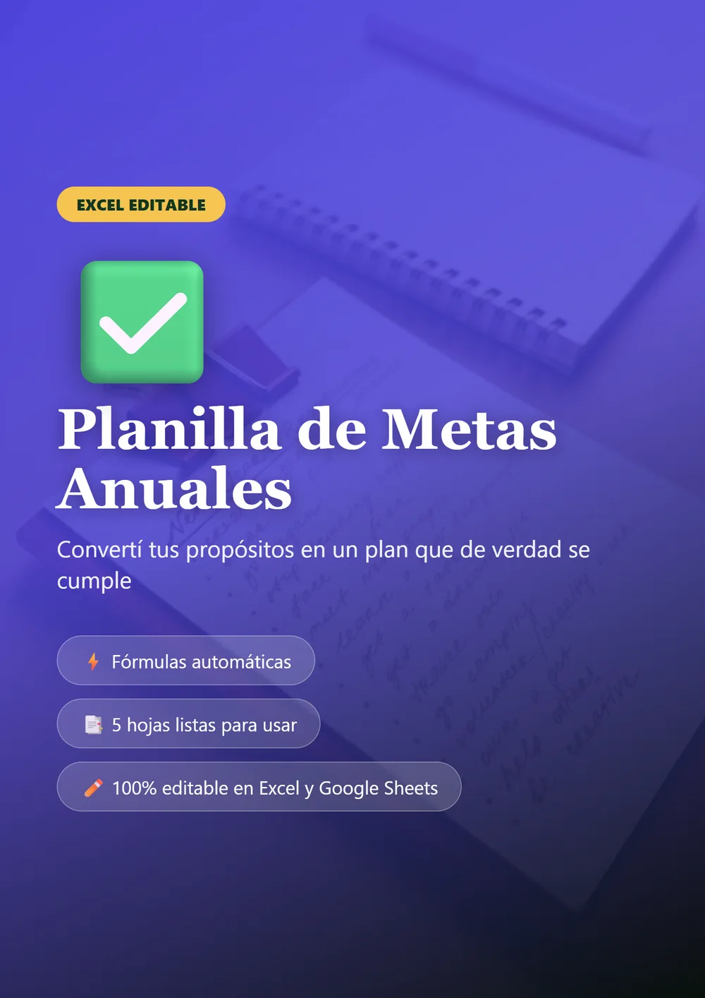Planilla de Metas Anuales