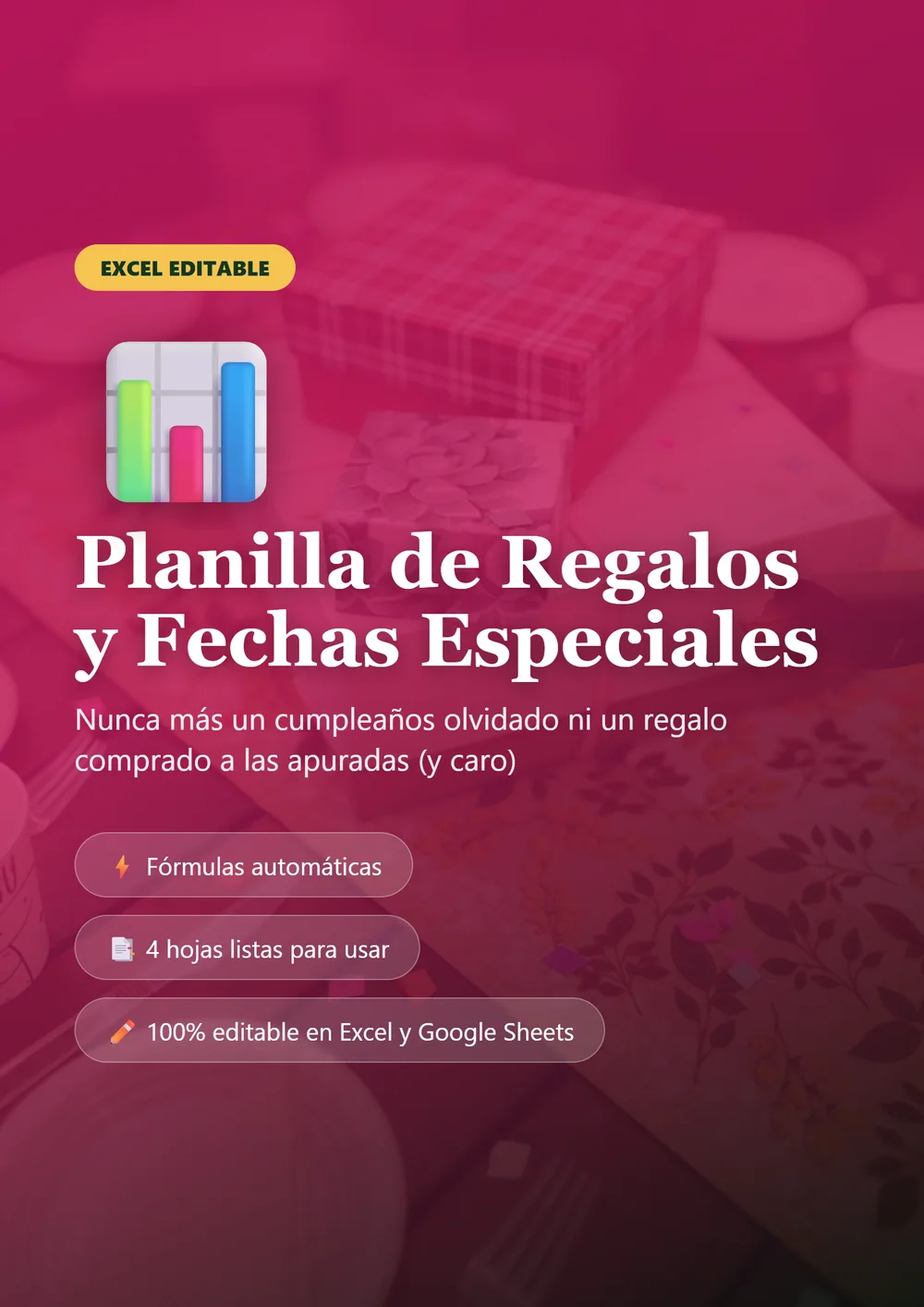 Planilla de Regalos y Fechas Especiales