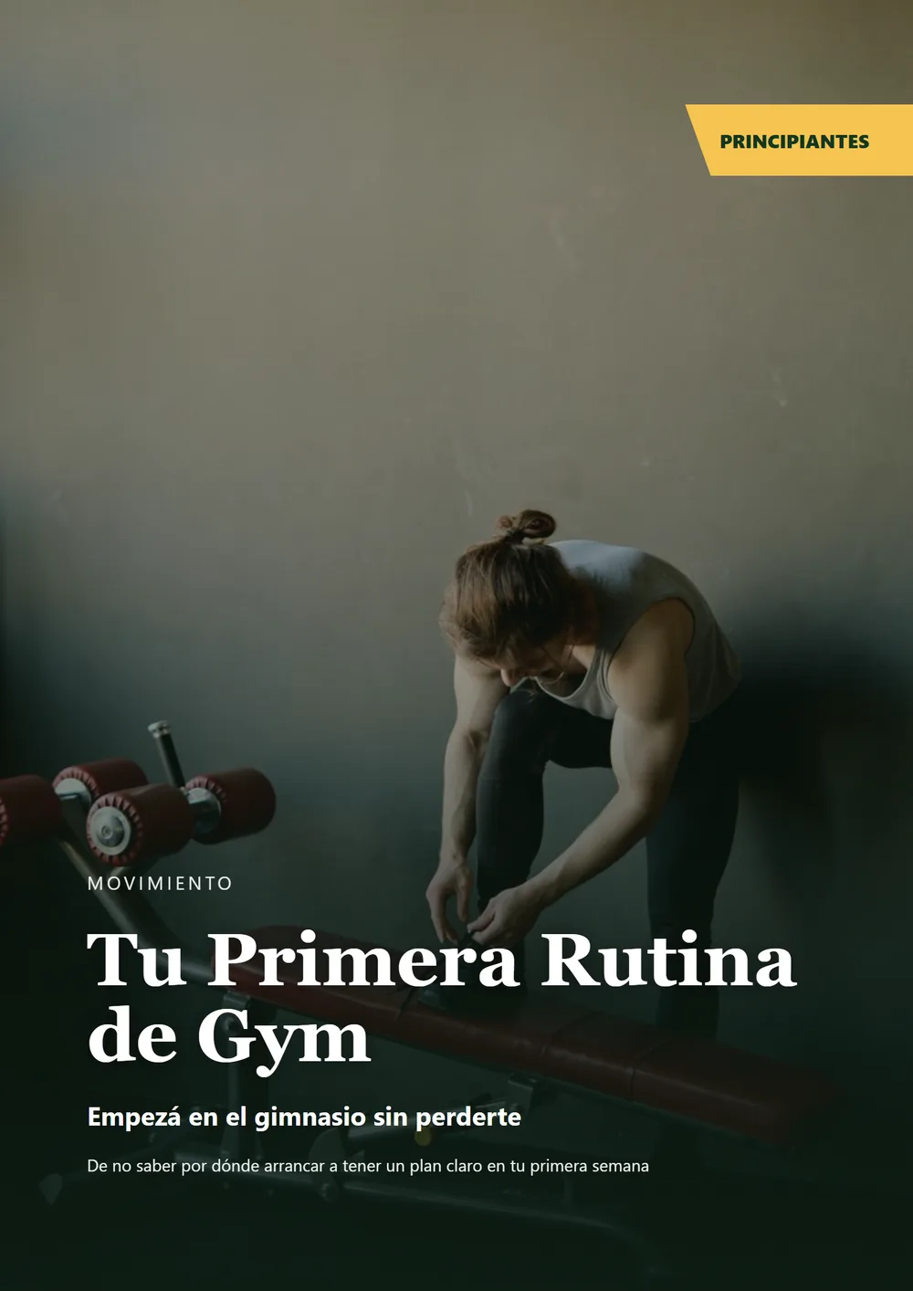 Tu Primera Rutina de Gym