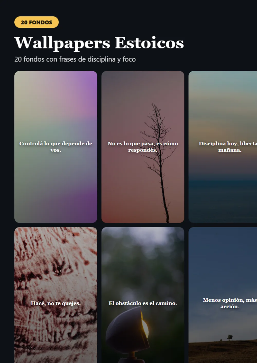 Wallpapers Estoicos