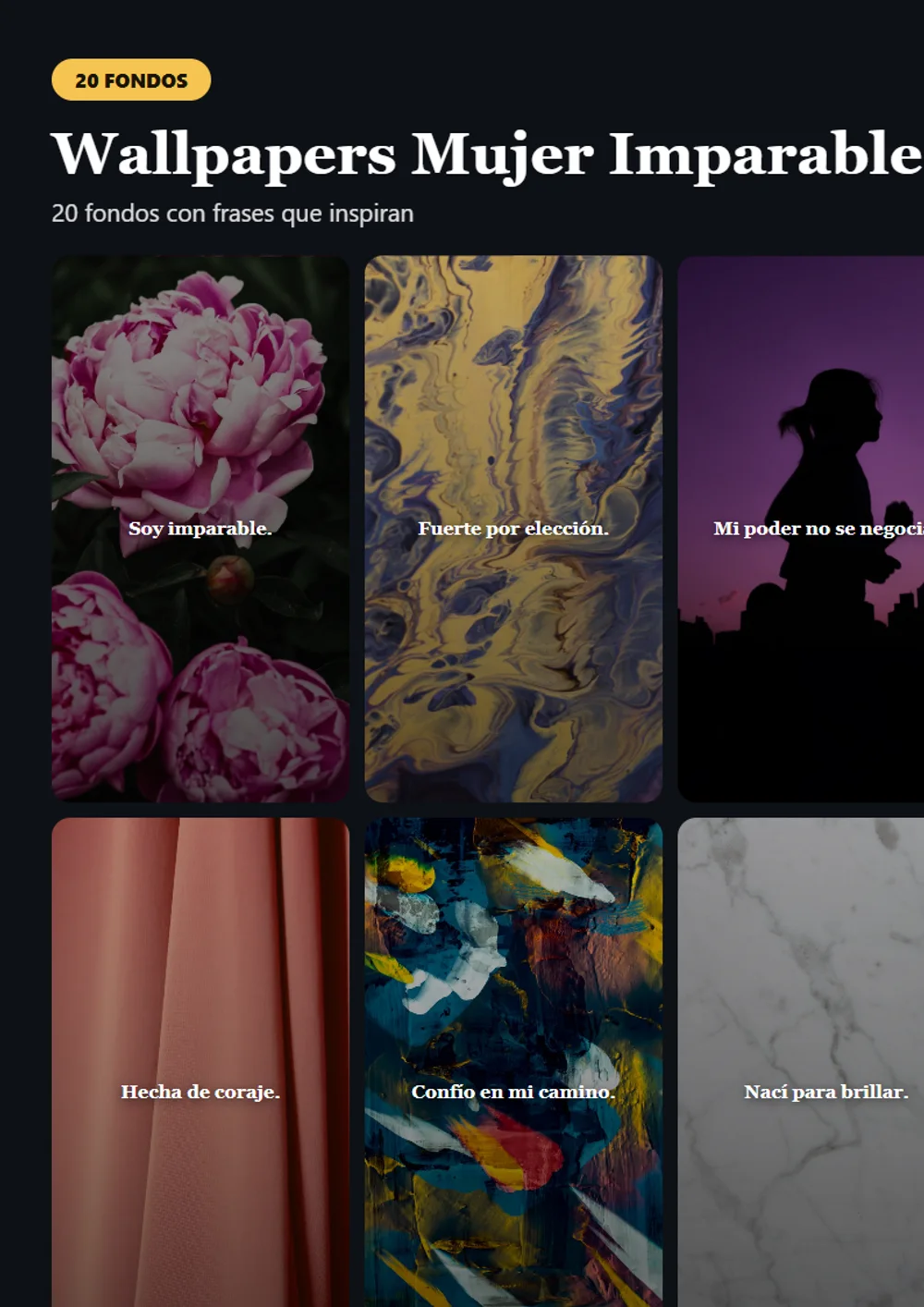 Wallpapers Mujer Imparable